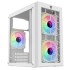 PC Power Spider Web Crystal Mini WH With 230W PSU & 3 FANS Gaming Case